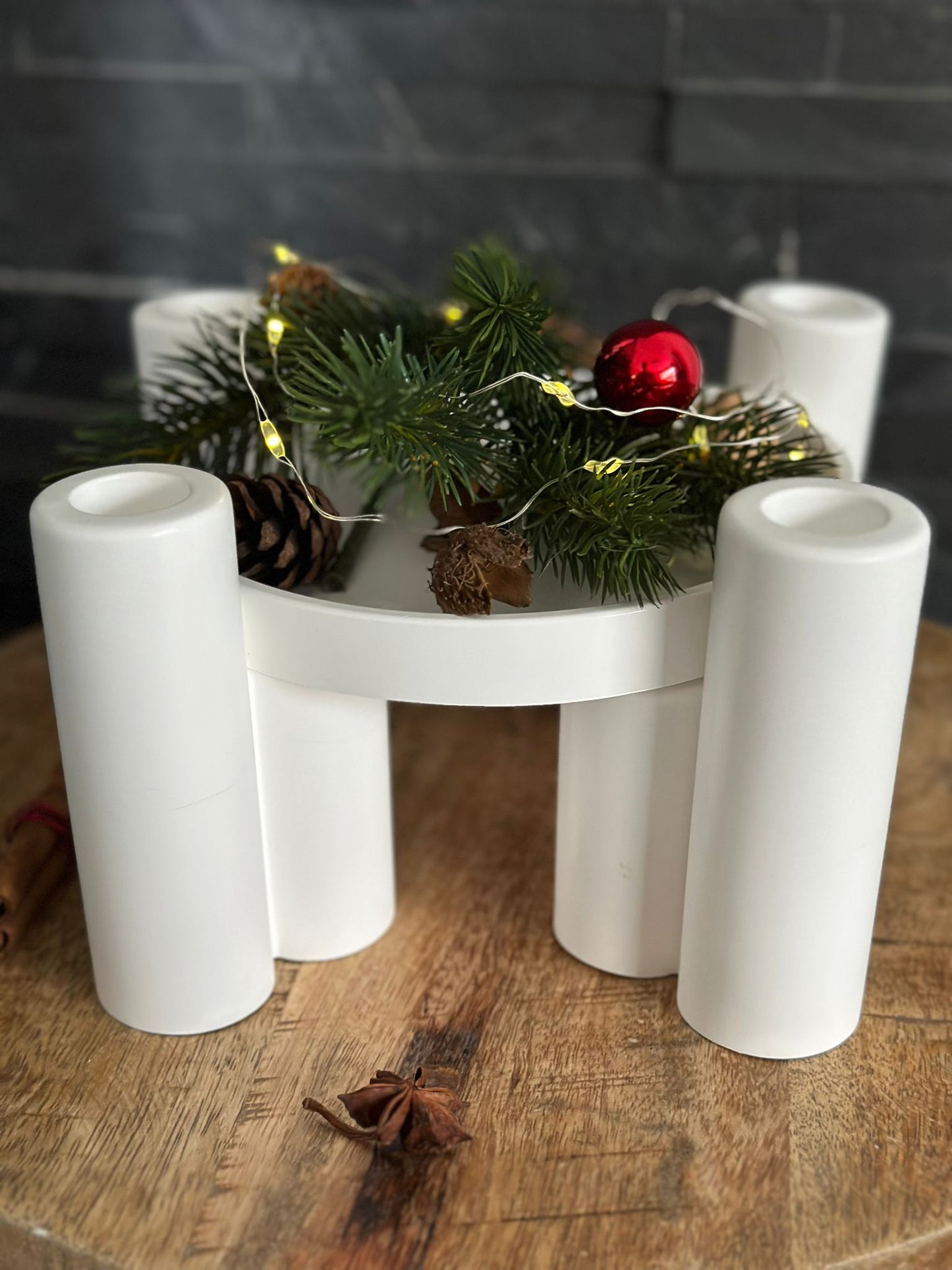 Adventsdekoration, Dekorationsset 5teilig