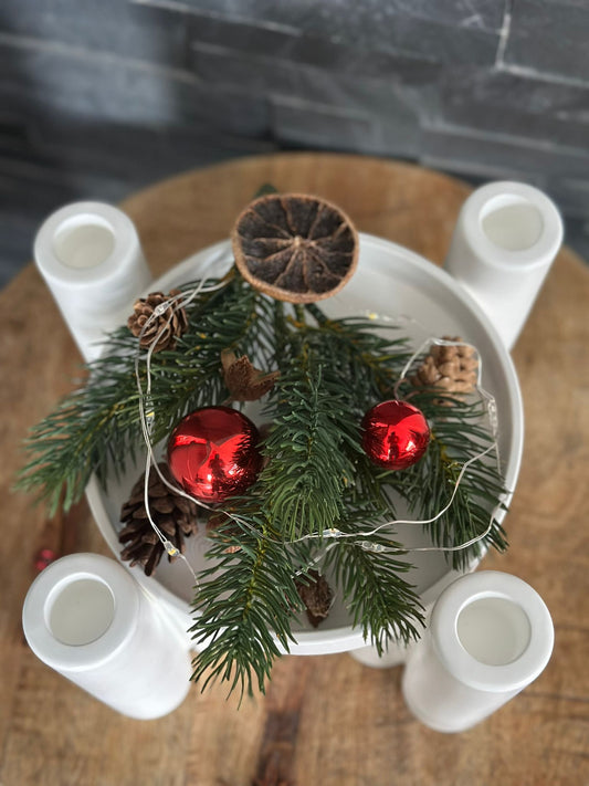 Adventsdekoration, Dekorationsset 5teilig